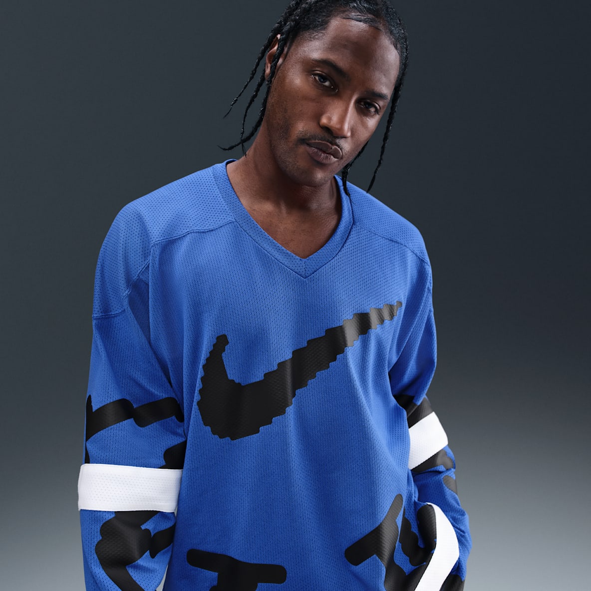 Blue Tops and T-Shirts. Nike JP